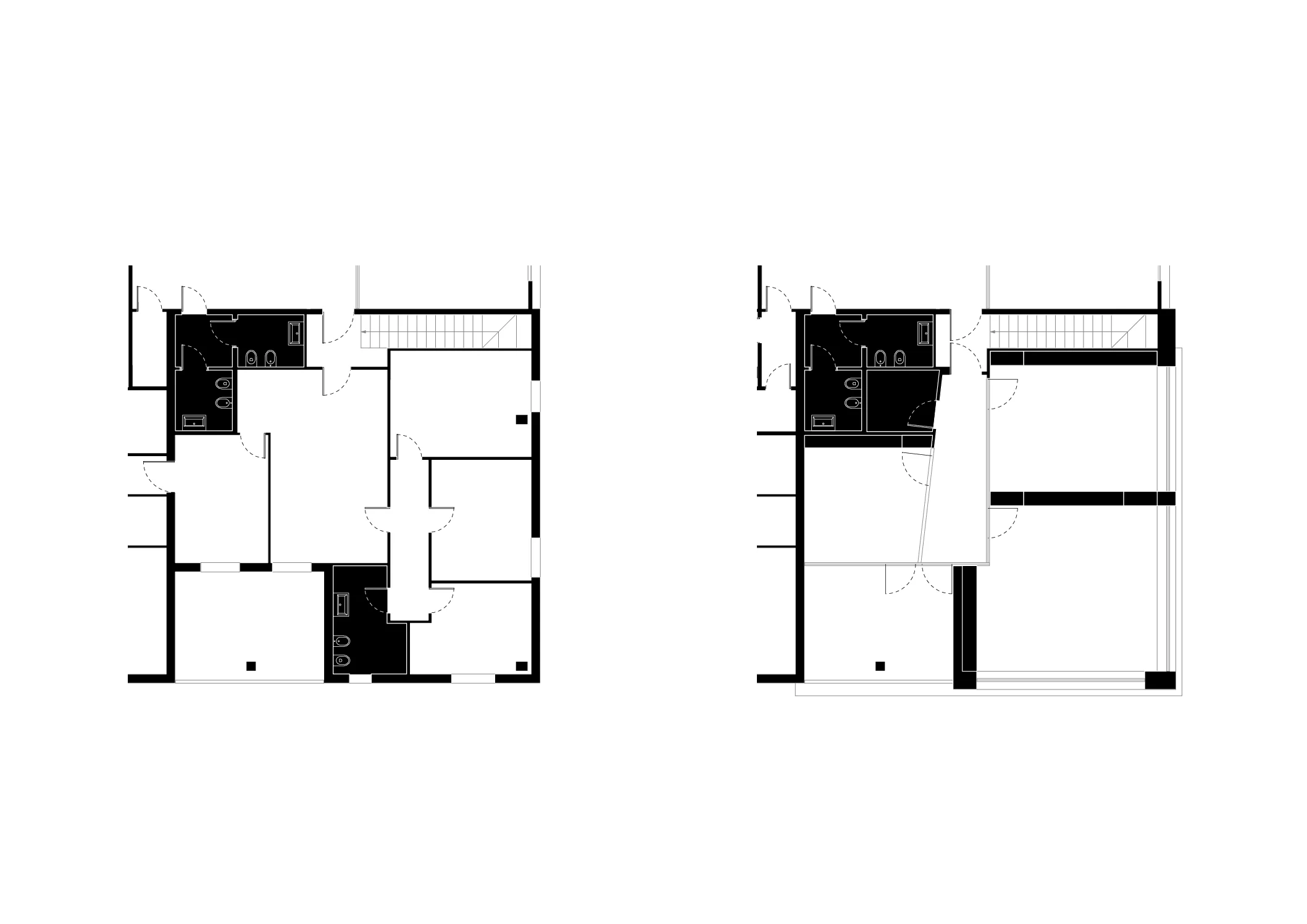 piante prima_dopo BW con armadi